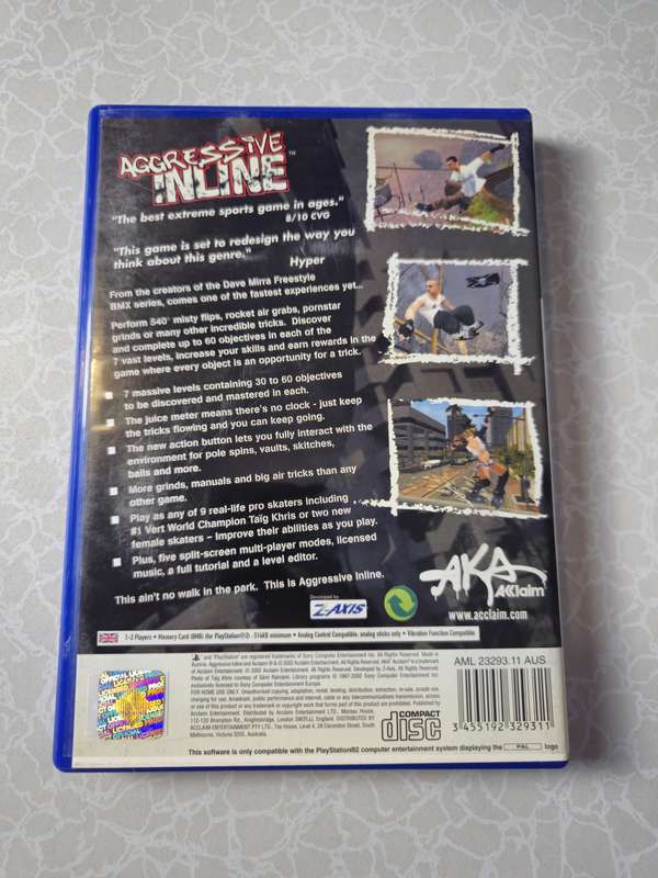 Aggressive Inline(PS2)