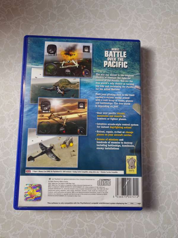 WWII: Battle Over the Pacific(PS2)