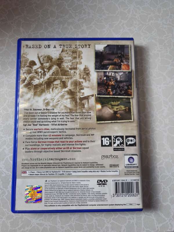 Brothers in Arms: Earned in Blood(PS2)