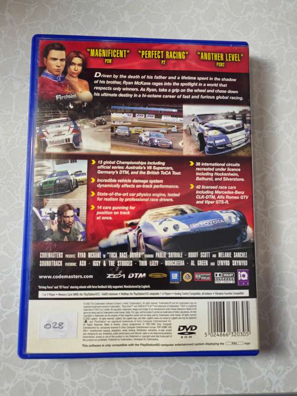 TOCA Race Driver(PS2)