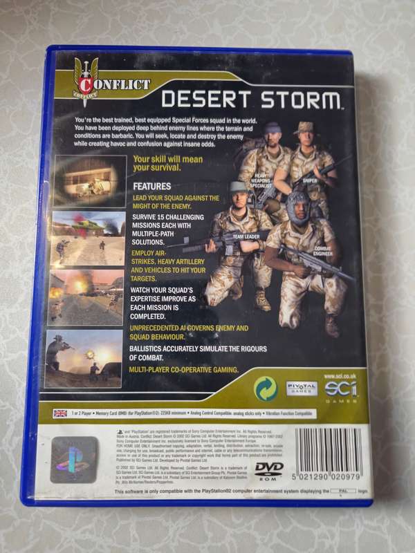 Conflict: Desert Storm(PS2)