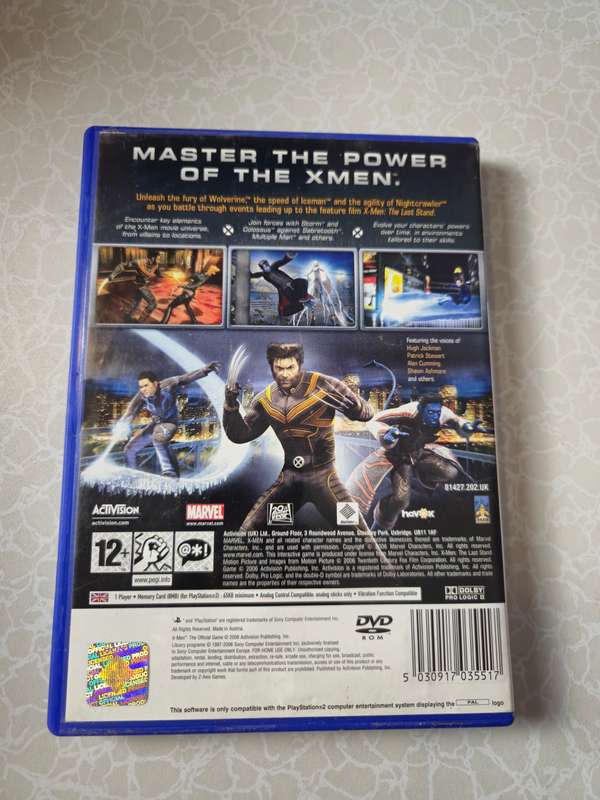 X-Men: The Official Game(PS2)