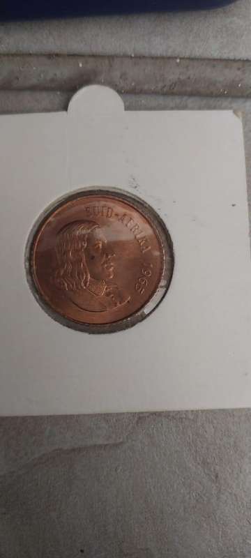 1966 South African Two Cents Coin