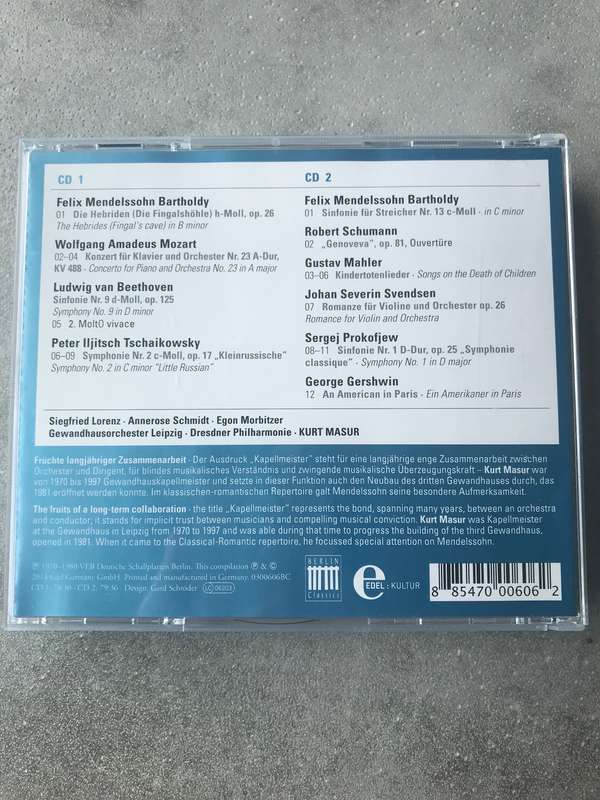 Kurt Masur [2 CD]