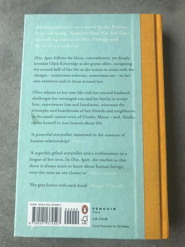 Olive, Again by Elizabeth Strout [Hardcover: Like New]