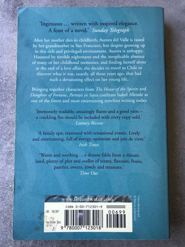 Portrait in Sepia by Isabel Allende [Paperback: Very Good]