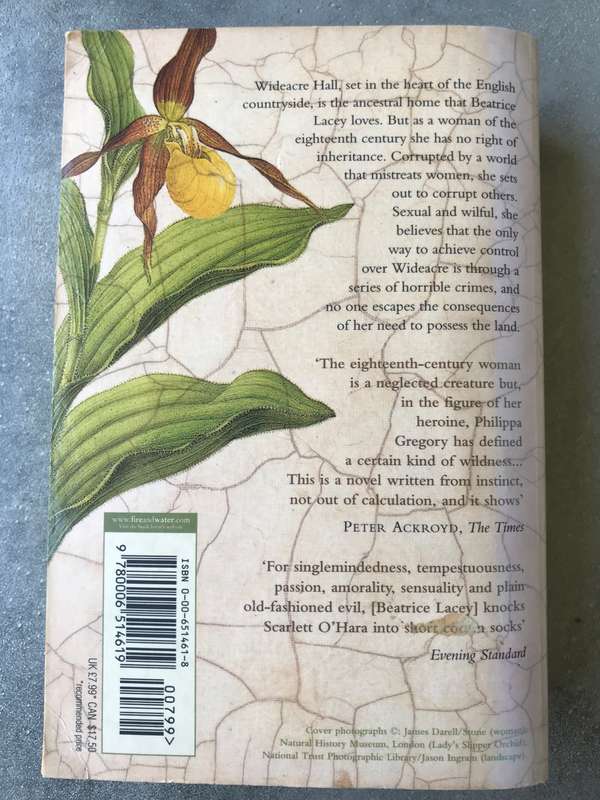 Wideacre (Wideacre Trilogy #1) by Philippa Gregory [Paperback: Good]