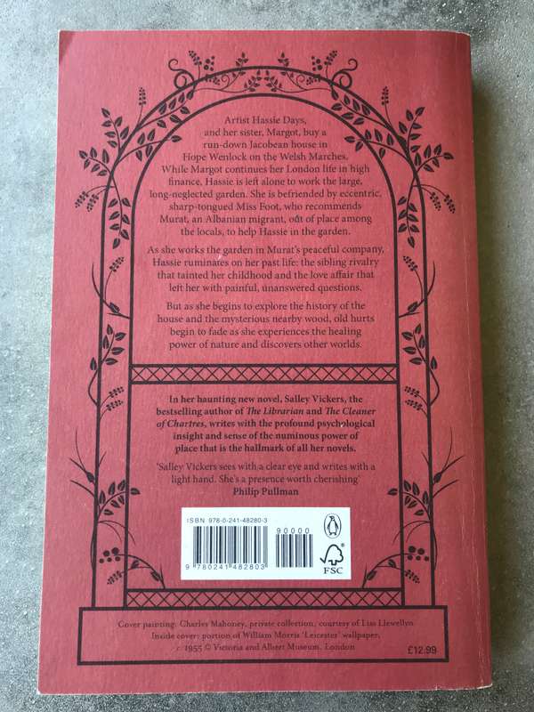The Gardener by Salley Vickers [Large Paperback: Excellent]