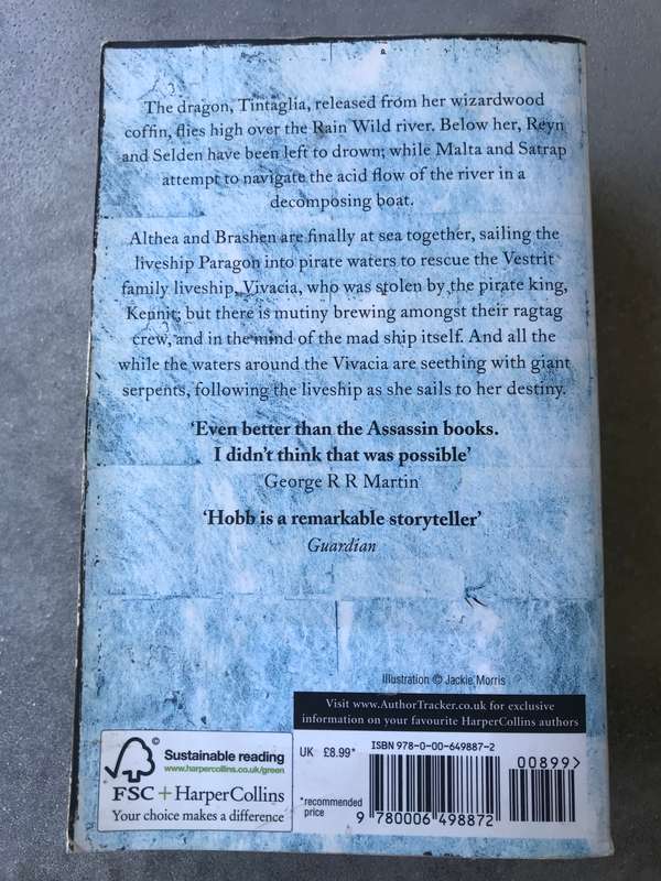 Ship of Destiny (Liveship Traders #3) by Robin Hobb [Paperback: Very Good]