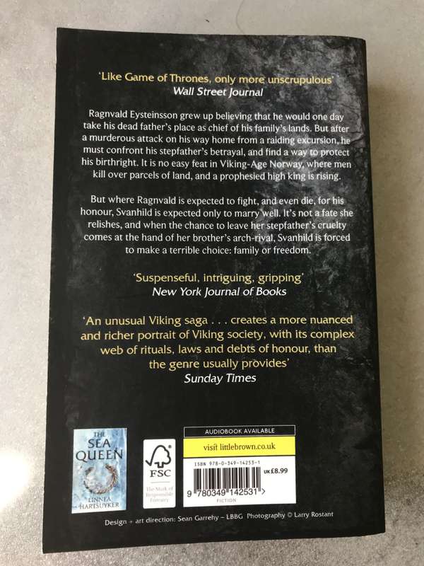 The Half Drowned King (Golden Wolf Trilogy #1) by Linnea Hartsuyker [Paperback: Very Good]