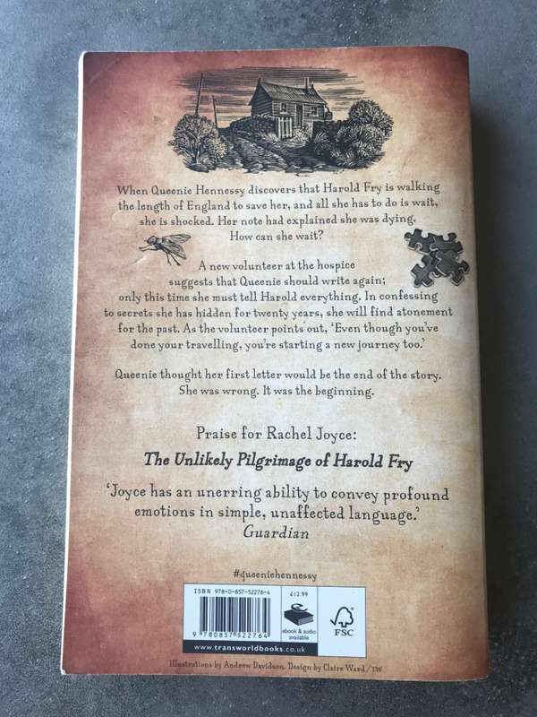 The Love Song of Miss Queenie Hennessy by Rachel Joyce [Large Paperback: Good]