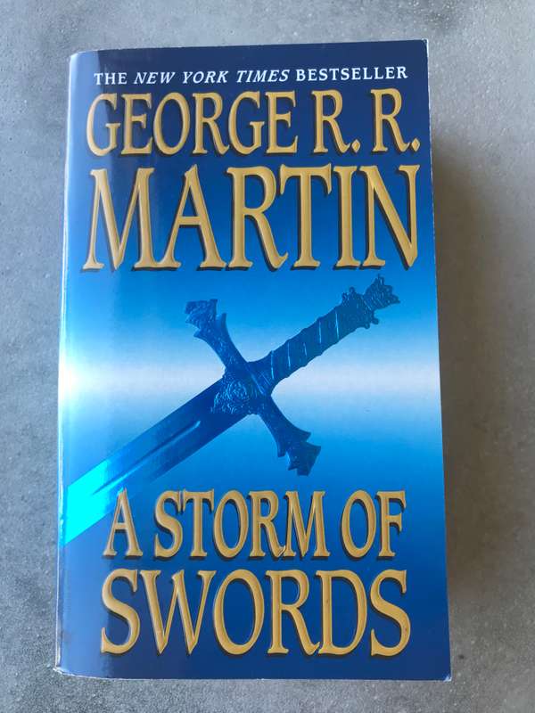 A Storm of Swords (Song of Ice and Fire #3) by George R.R. Martin [Paperback: Excellent]