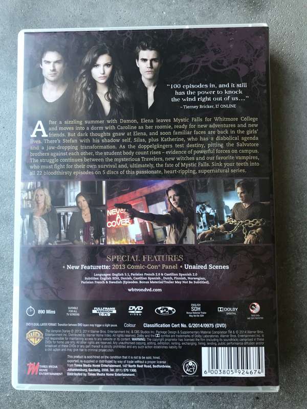 Vampire Diaries - Season 5 [DVD]