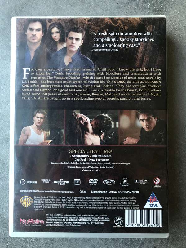 Vampire Diaries - Season 1 [DVD]