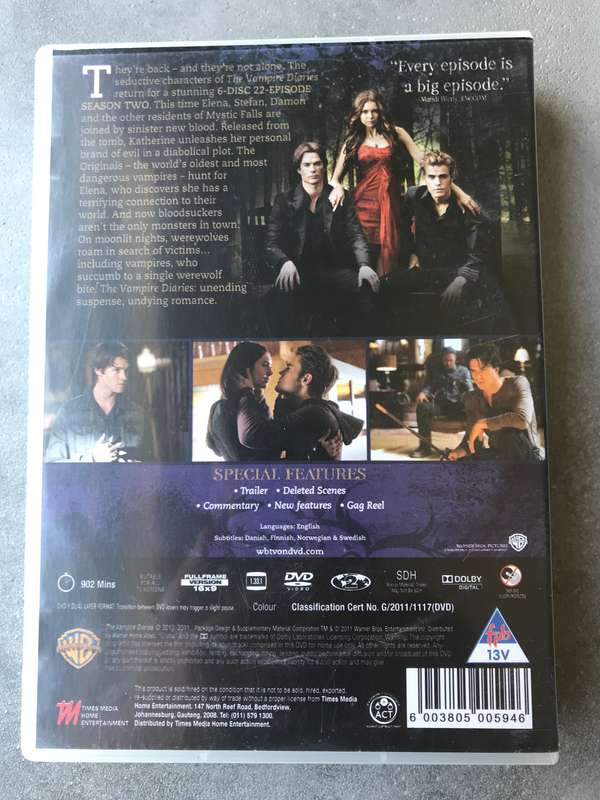 Vampire Diaries - Season 2 [DVD]