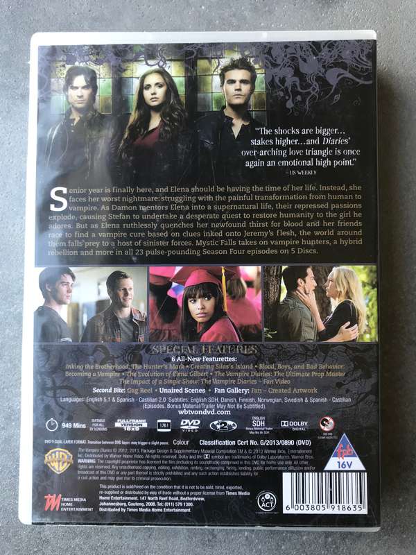 Vampire Diaries - Season 4 [DVD]