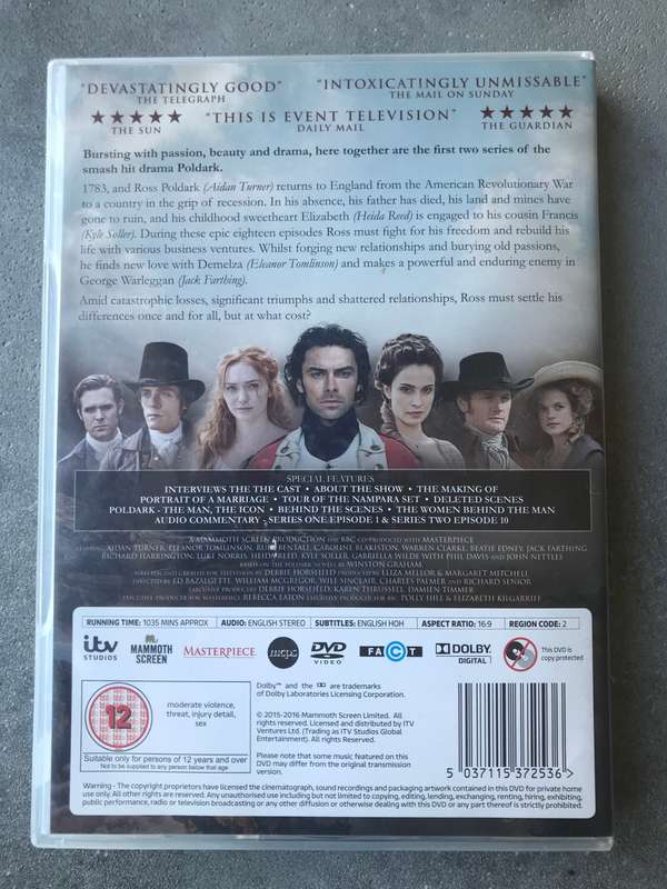 Poldark: Seasons 1 - 2 [DVD]