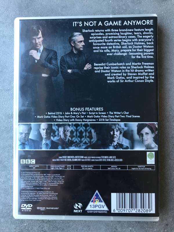 Sherlock - Series 4 [DVD]