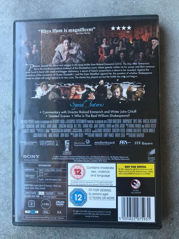 Anonymous [DVD]