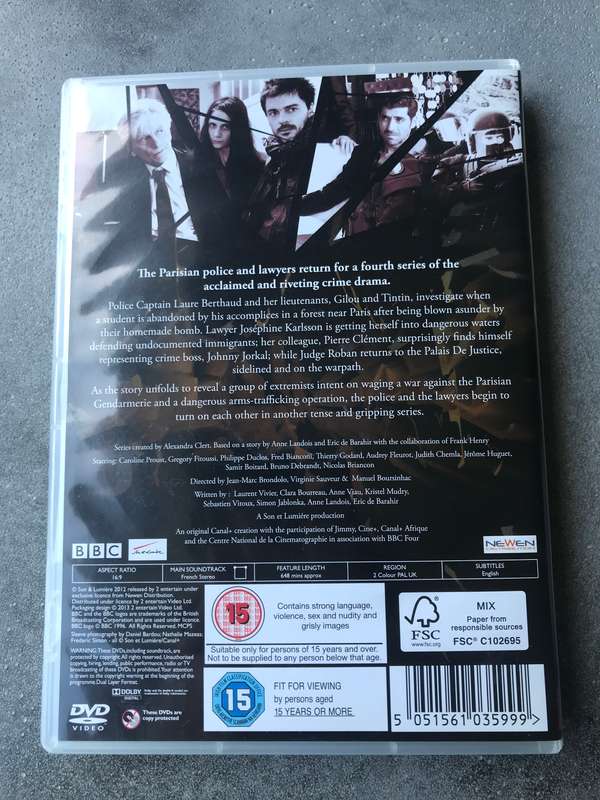 Spiral (Engrenages) - Series 4 [DVD]