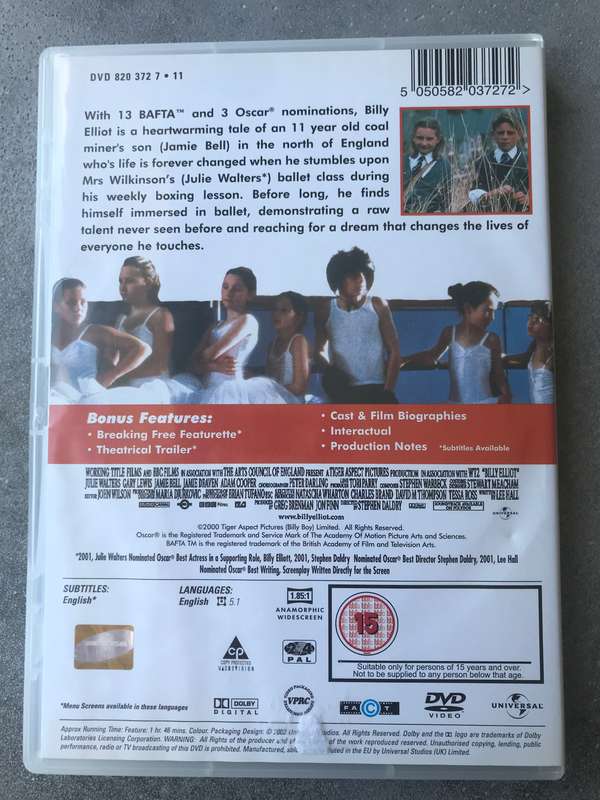 Billy Elliot [DVD]