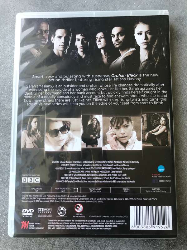 Orphan Black - Series 1 [DVD]