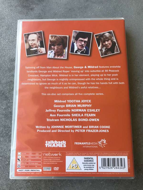 George & Mildred: Series 1 - 5 (Complete) [DVD]