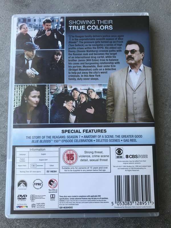 Blue Bloods - Season 7 [DVD]