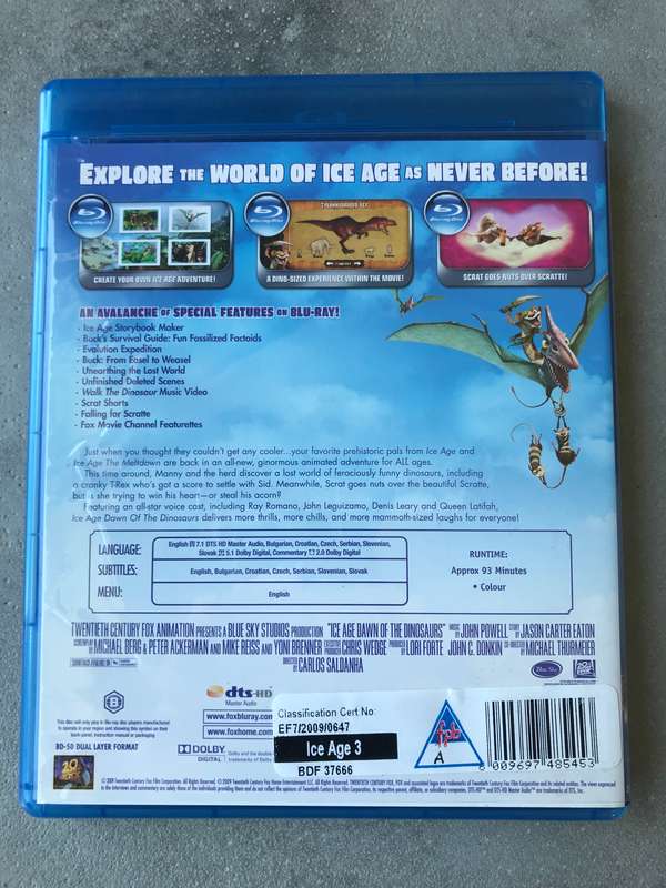 Ice Age 3: Dawn of the Dinosaurs [Blu-ray]