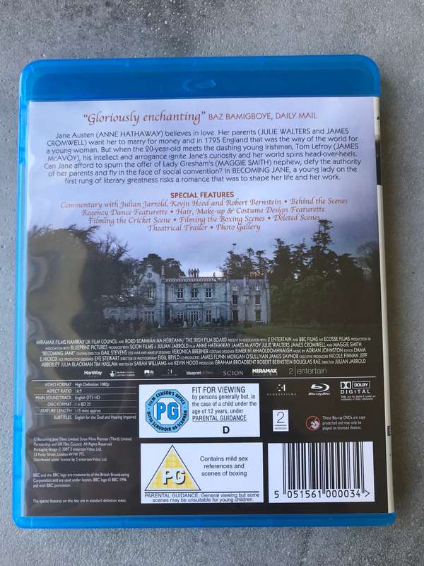 Becoming Jane [Blu-ray]