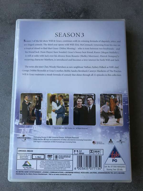Will & Grace - Season 3 [DVD]
