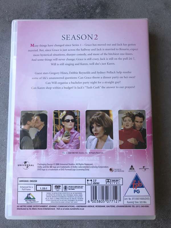 Will & Grace - Season 2 [DVD]