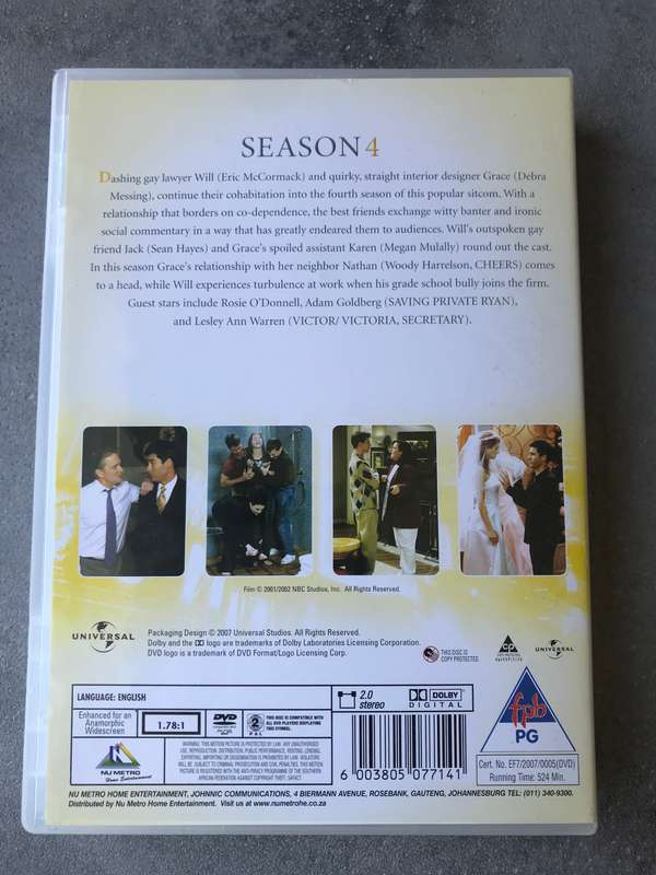 Will & Grace - Season 4 [DVD]