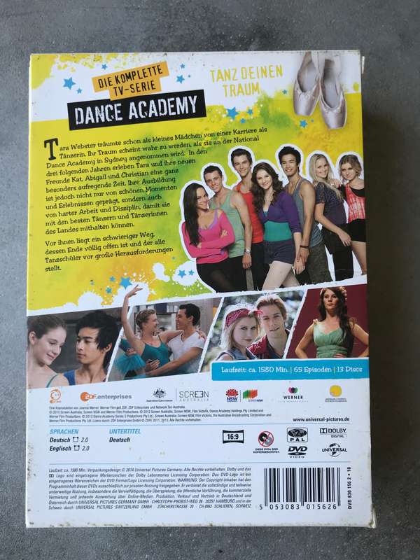 Dance Academy: Complete Series (Seasons 1-3) [DVD Boxset]