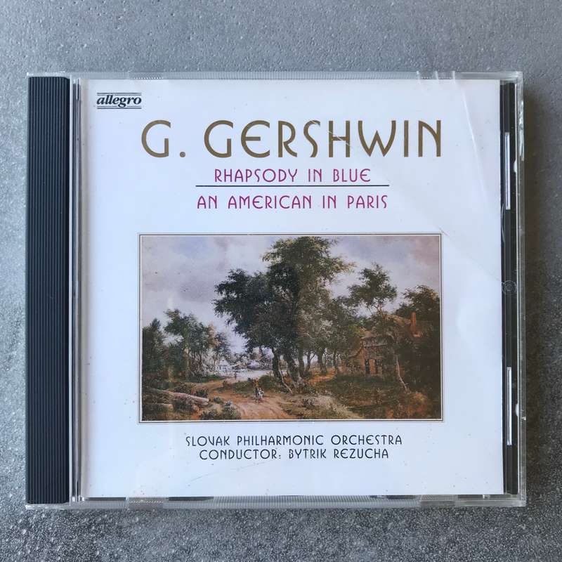 Gershwin: Rhapsody in Blue / An American in Paris / Concerto in F for Piano and orchestra [CD]