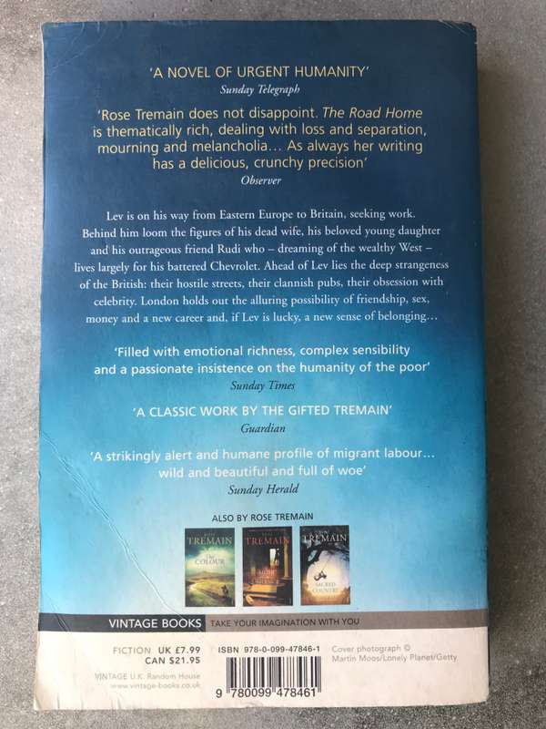 The Road Home by Rose Tremain [Paperback: Average]