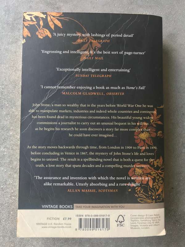 Stone's Fall by Iain Pears [Paperback: Average]