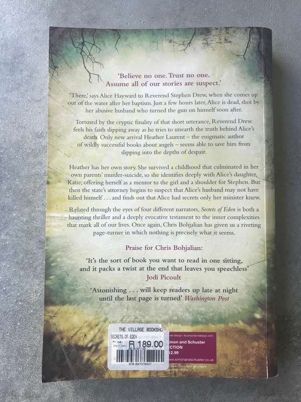 Secrets of Eden by Chris Bohjalian [Large Paperback: Good]