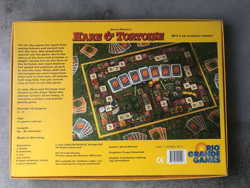 Hare & Tortoise [Boardgame]