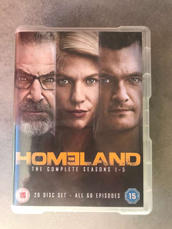 Homeland: Seasons 1 - 5 [20 DVD]