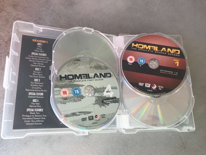 Homeland: Seasons 1 - 5 [20 DVD]
