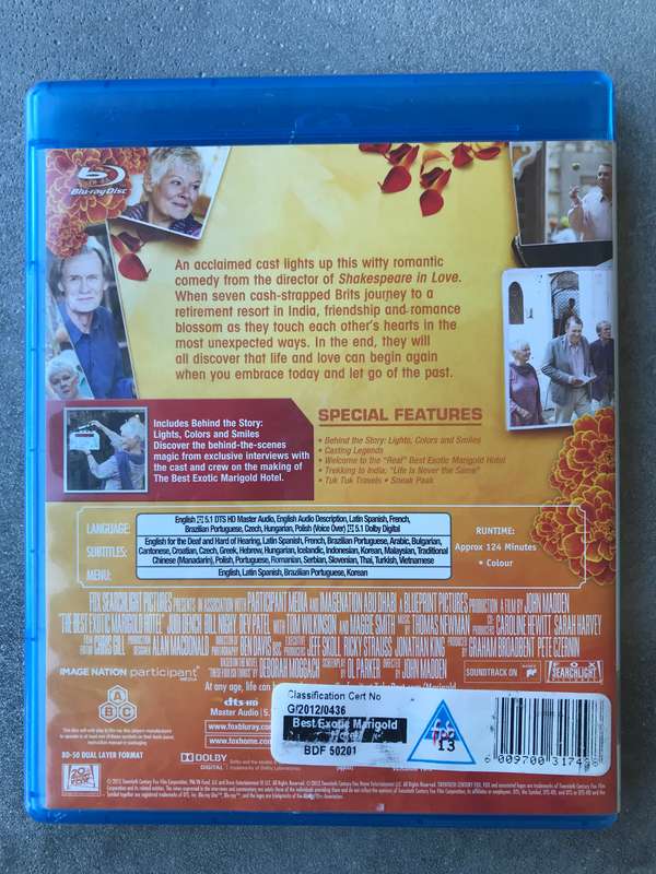 The Best Exotic Marigold Hotel [Blu-ray]