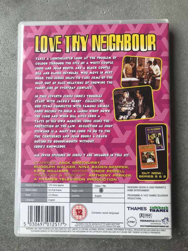 Love Thy Neighbour - Series 7 [DVD]