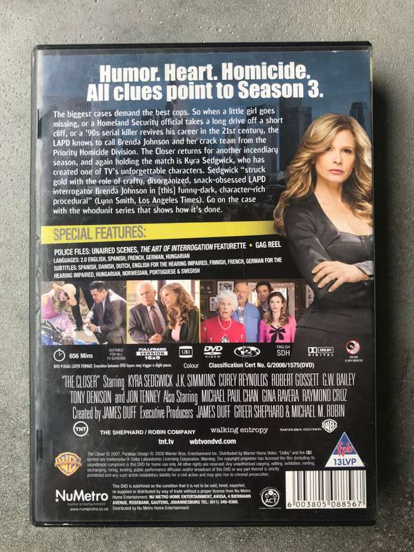 The Closer - Season 3 [4 DVD]