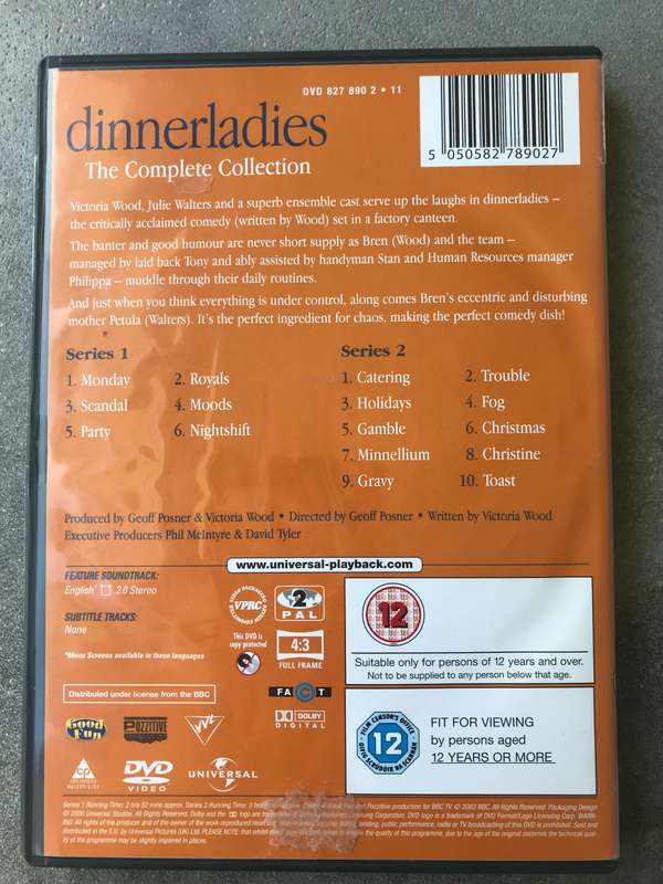 Dinnerladies: Series 1 - 2 (Complete) [DVD]