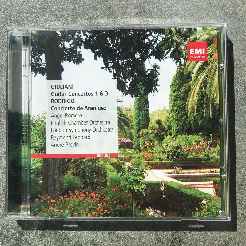 Giuliani: Guitar Concertos 1 & 3 / Rodrigo: Concierto de Aranjuez [CD]
