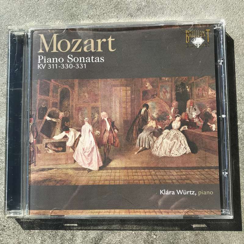 Mozart: Piano Sonatas Nos. 9, 10, 11 [CD]