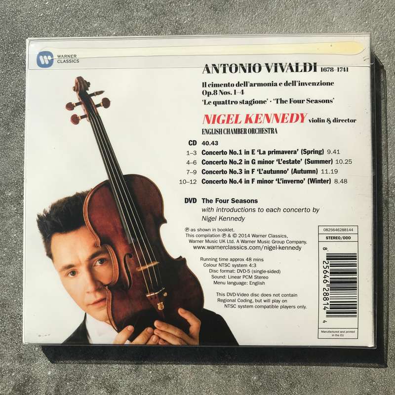 Vivaldi: The Four Seasons [CD & DVD]