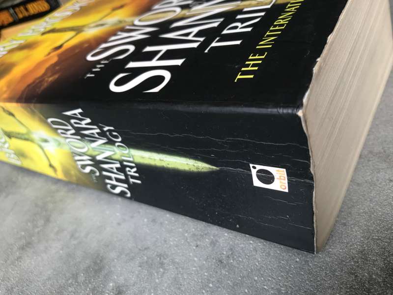 The Sword of Shannara Trilogy by Terry Brooks [Large Paperback: Very Good]