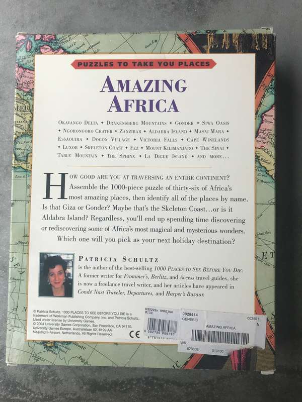 Amazing Africa Puzzle (1,000 Piece)